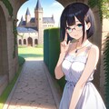 メガネちゃん👓✨と古城を探検🏰👒 2枚目