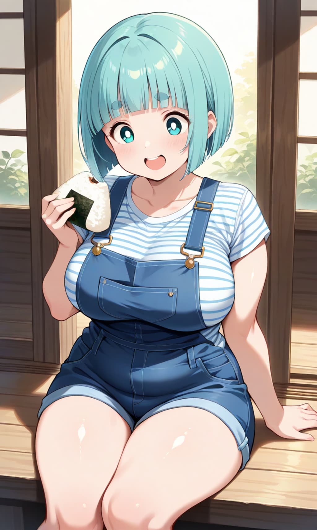 おにぎり、美味しい🎵