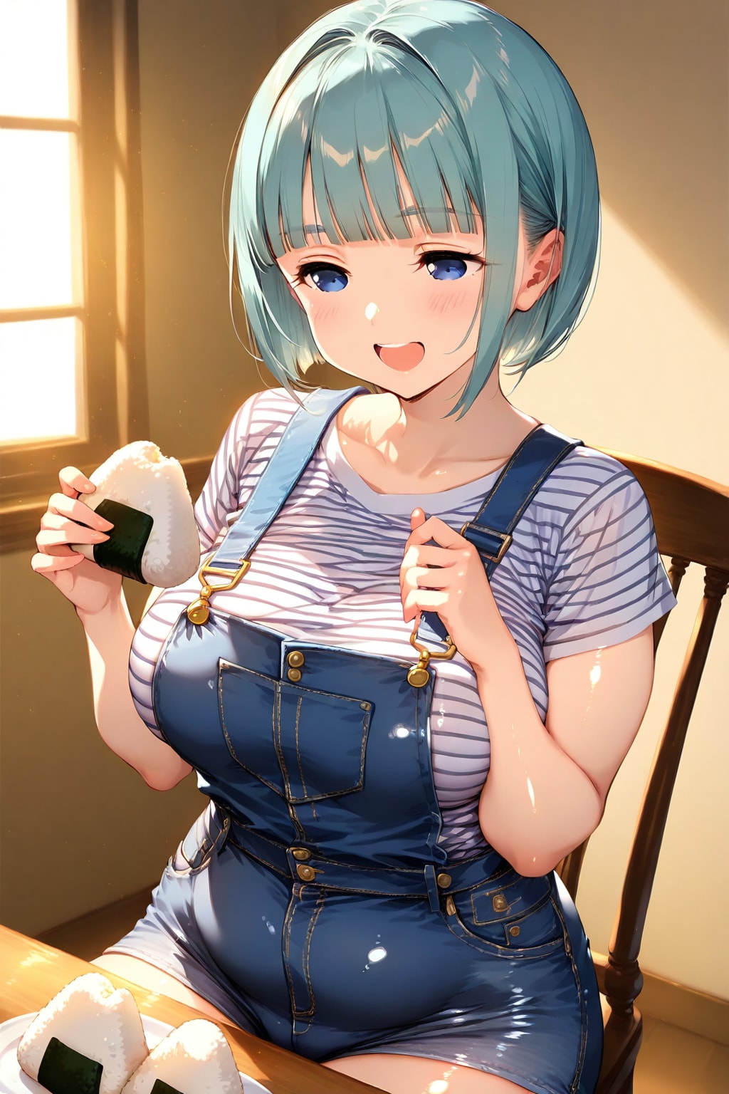 おにぎり、美味しい🎵