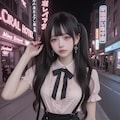 地雷系ちゃんとデート《SeaArt》 12枚目