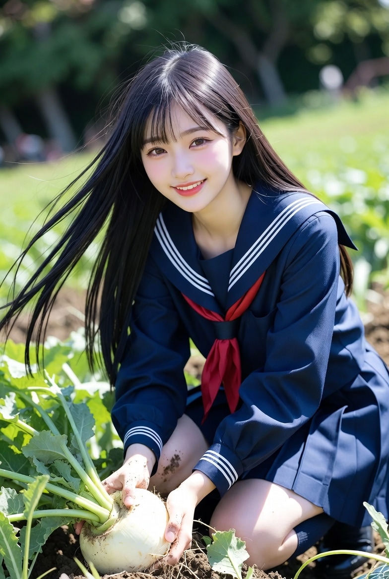 収穫 | の人気AIイラスト・グラビア