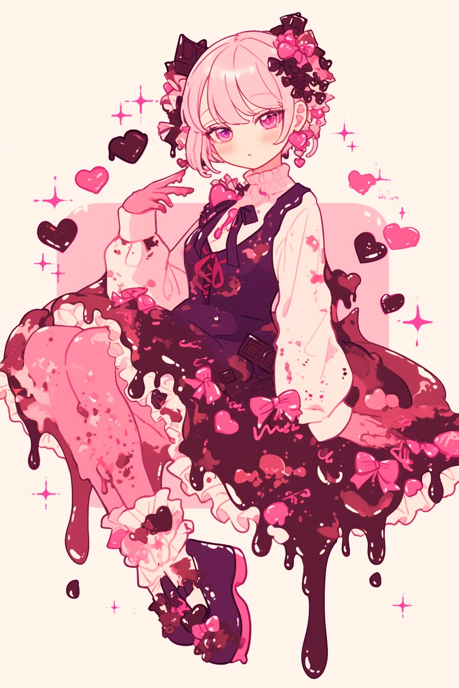 チョコフォンデュドレス