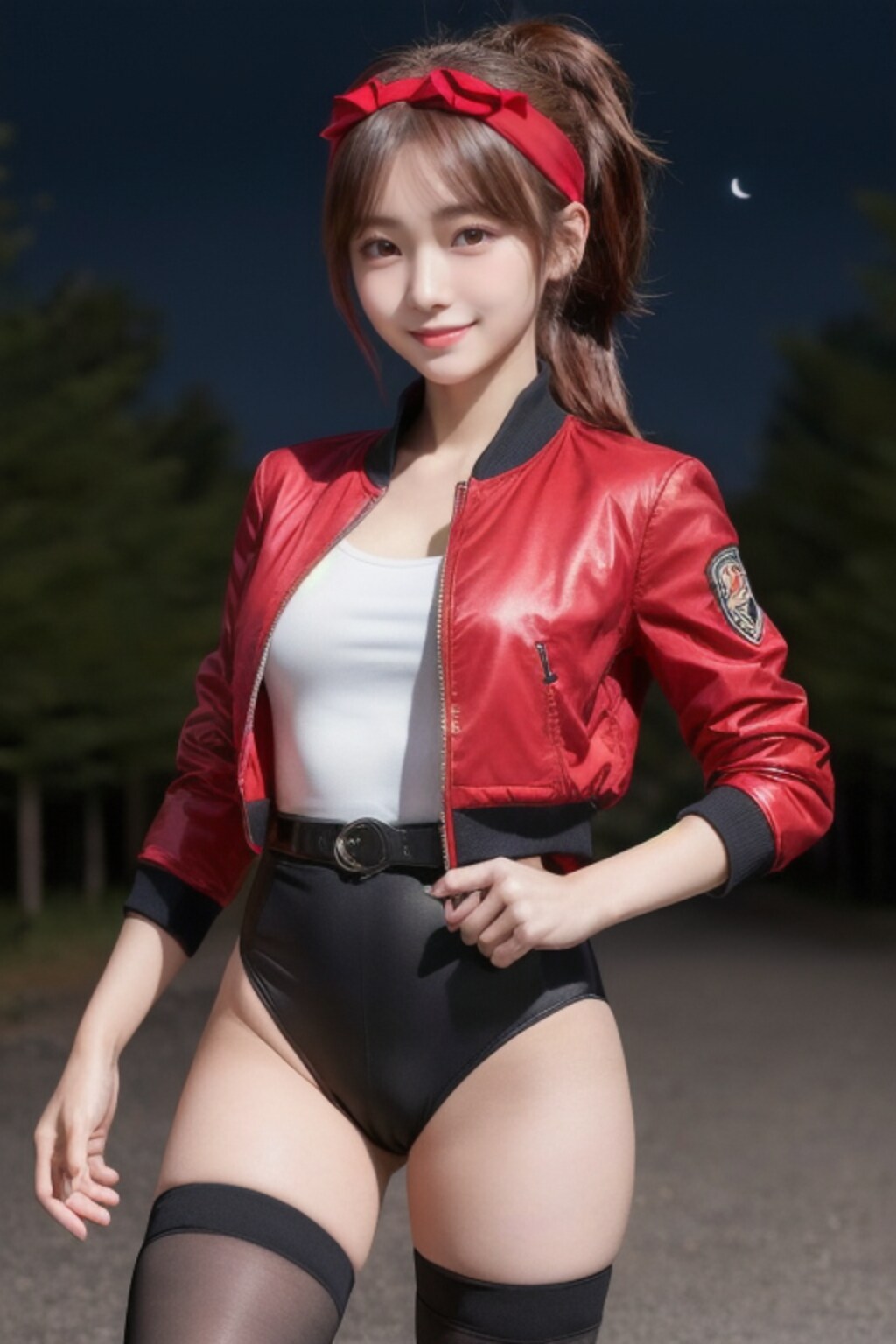 夜道の一人歩き大好きっ娘ちゃん