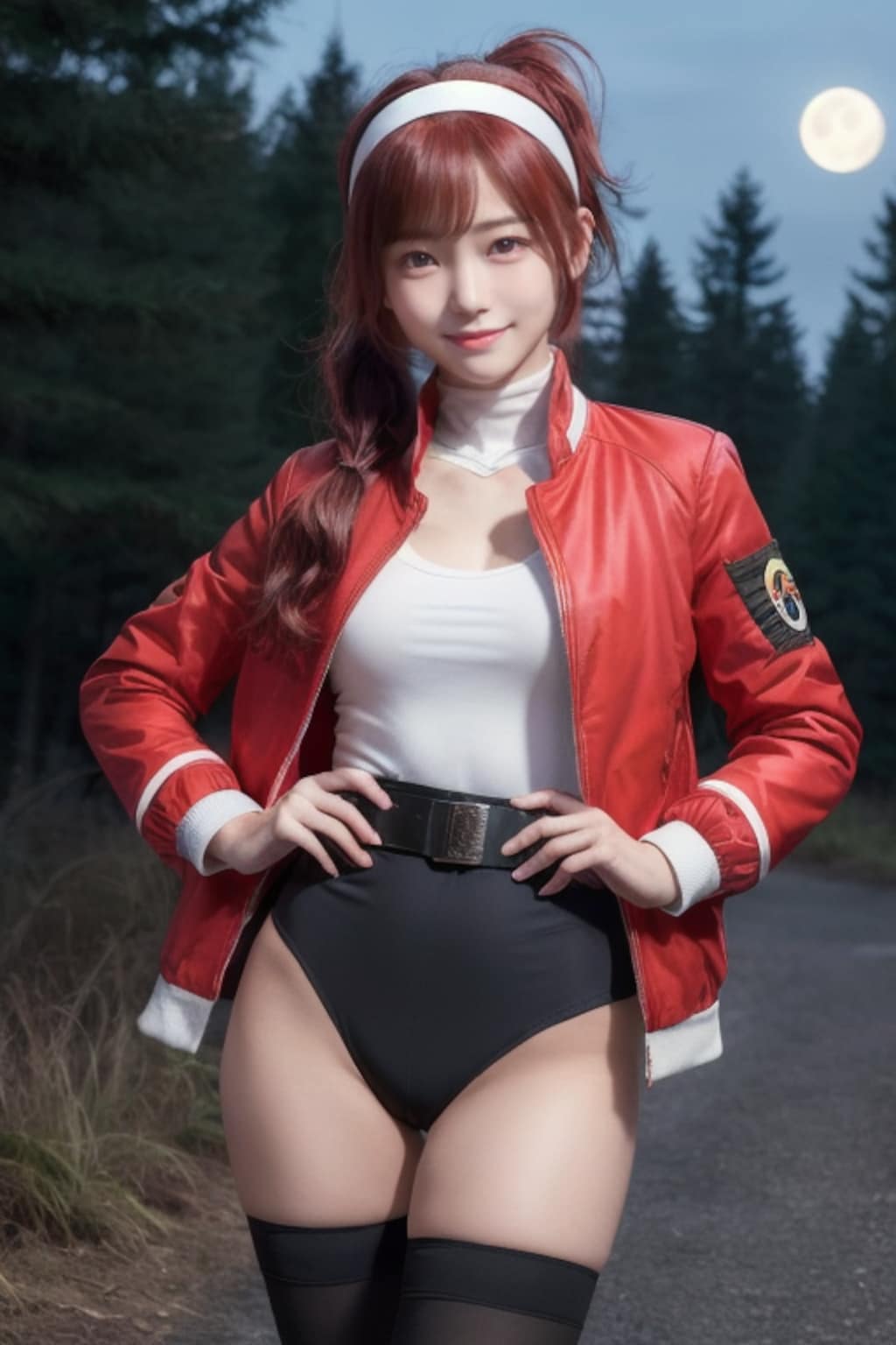 夜道の一人歩き大好きっ娘ちゃん