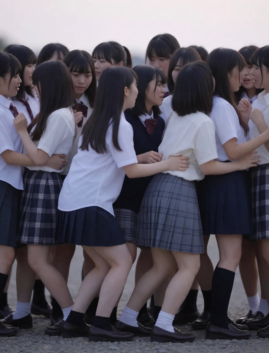わちゃわちゃ