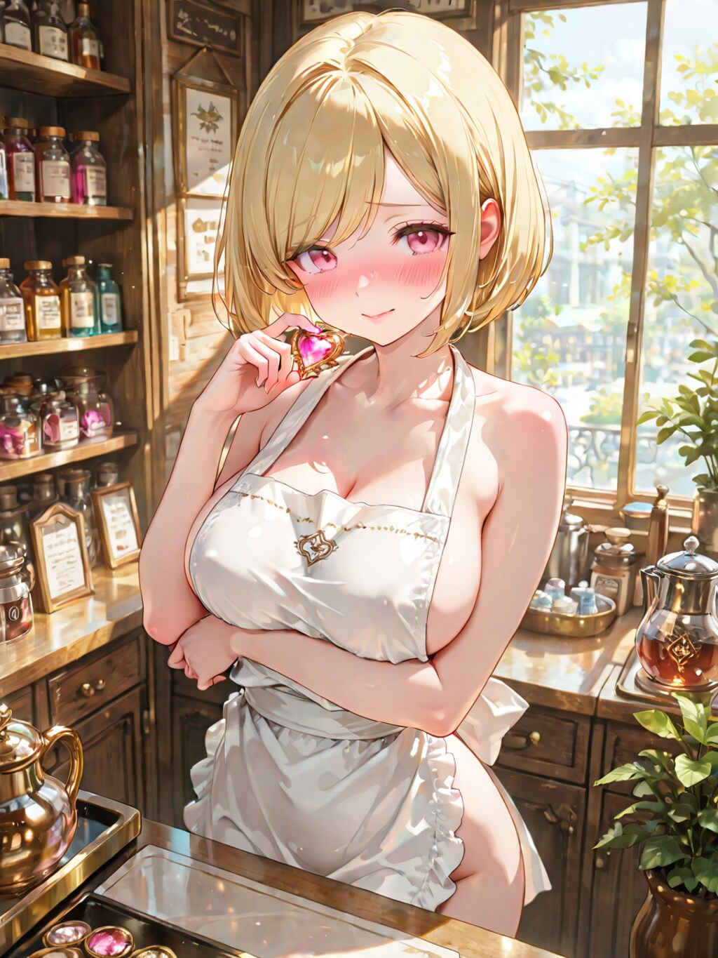 裸エプロンの職業