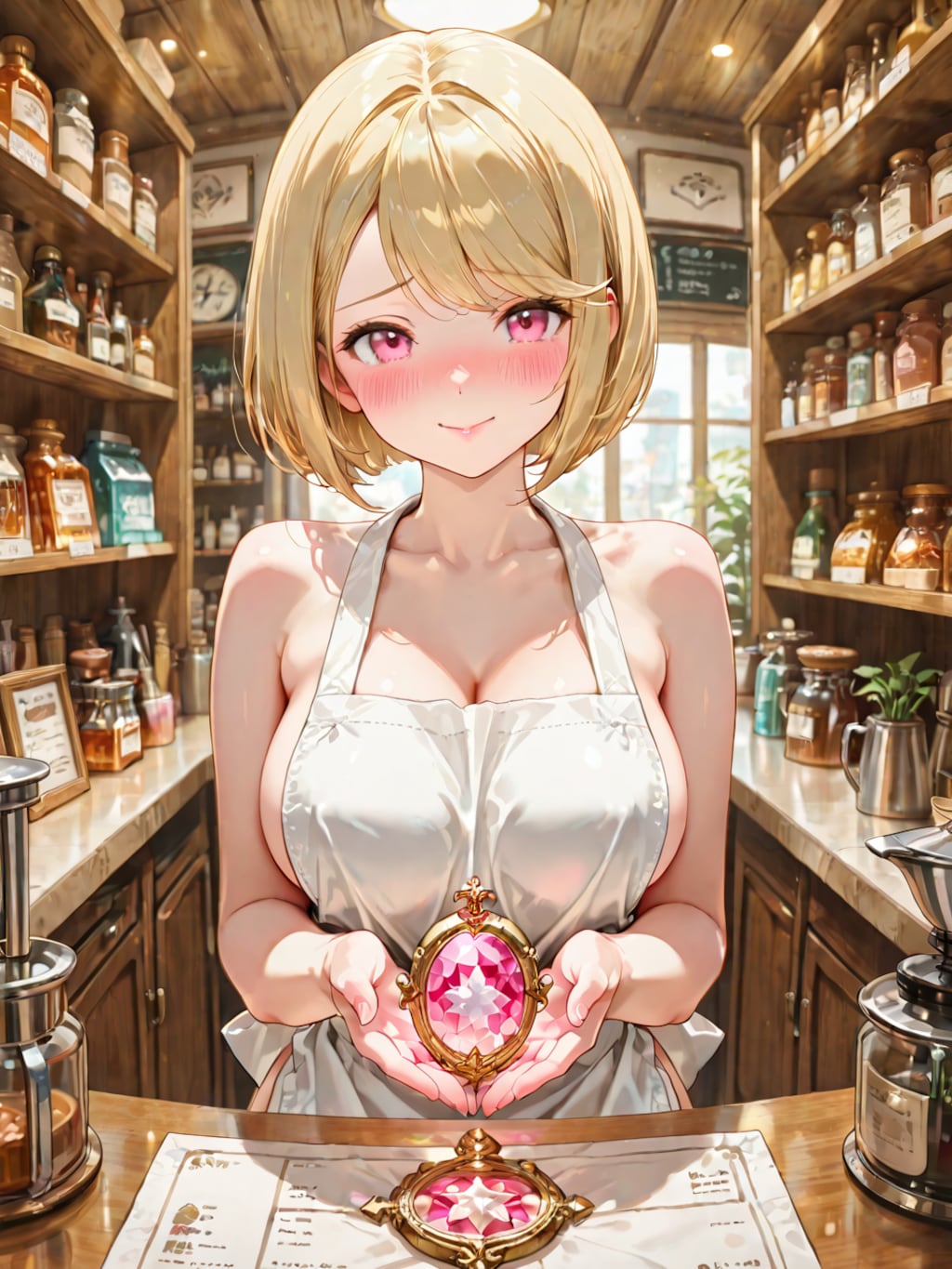 裸エプロンの職業