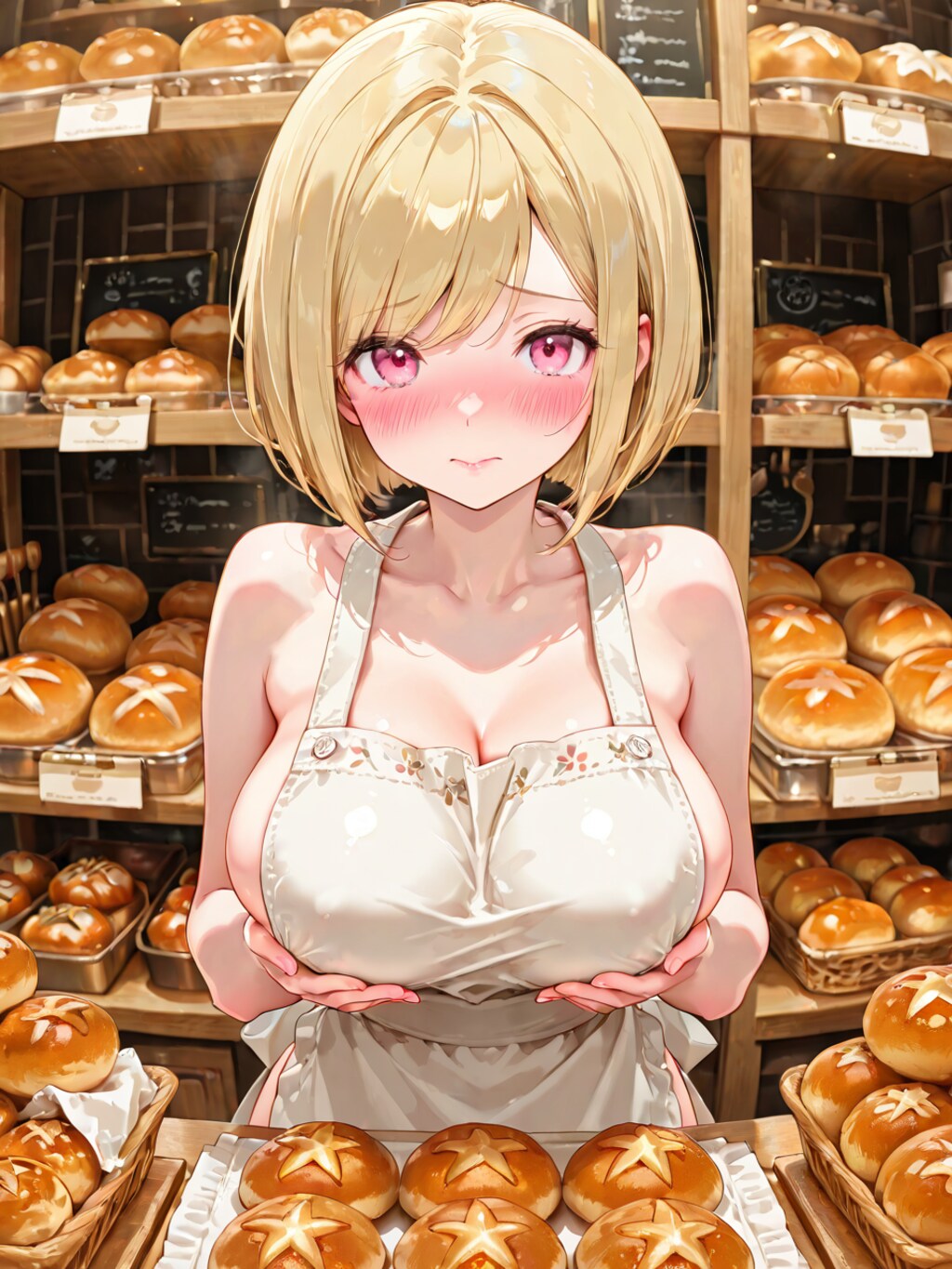 裸エプロンの職業