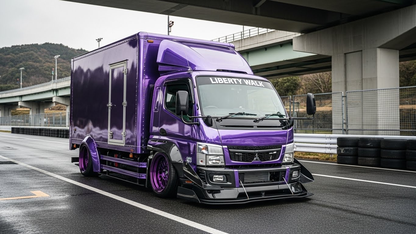 リバティーウォーク三菱キャンター | の人気AIイラスト・グラビア