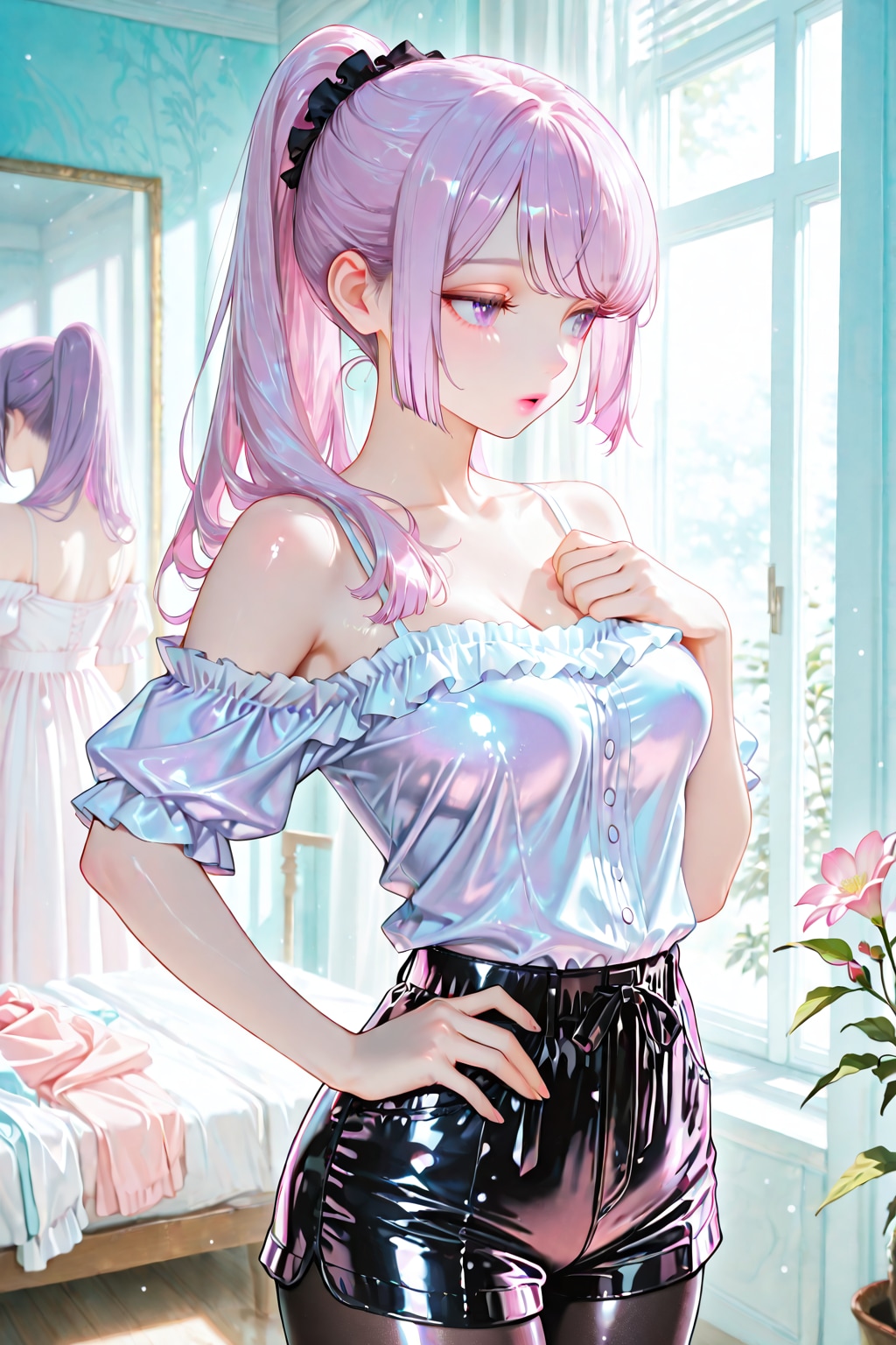 ふぅ～❤️毎日暑いと着る服に悩むのよね❤️