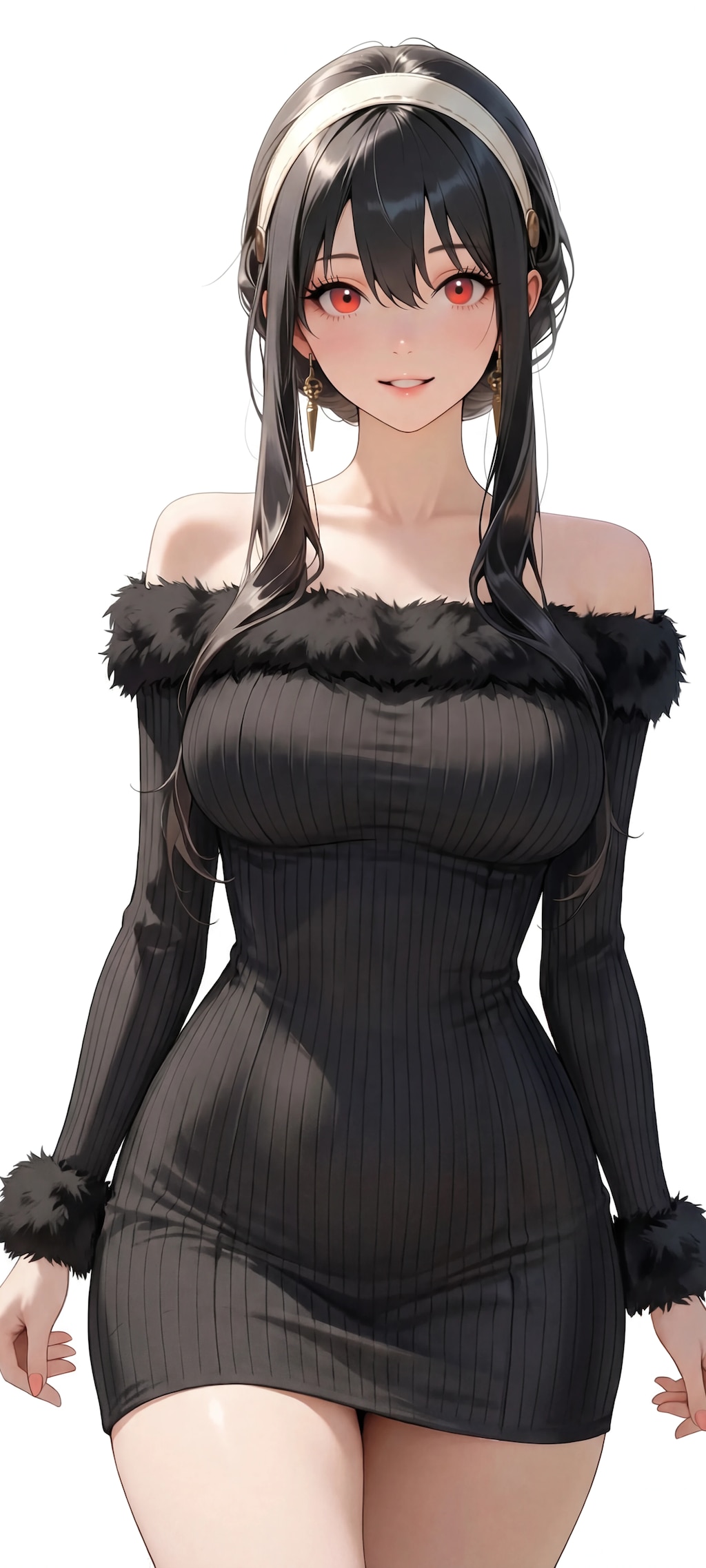 ヨル・フォージャー ニットワンピース