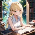 読書中のうちの子 9枚目
