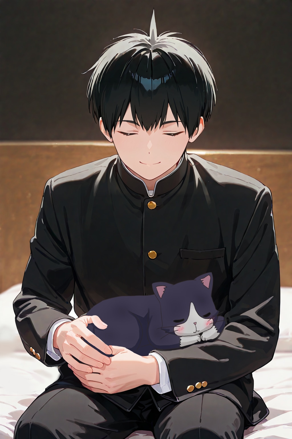 ウィッチウォッチ　【乙木守仁×宮尾音夢】　トゥンク…トゥンク…♡ | の人気AIイラスト・グラビア