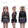 「毒甘姫プロジェクト」キャラクターシート・衣装カタログ作成 2枚目