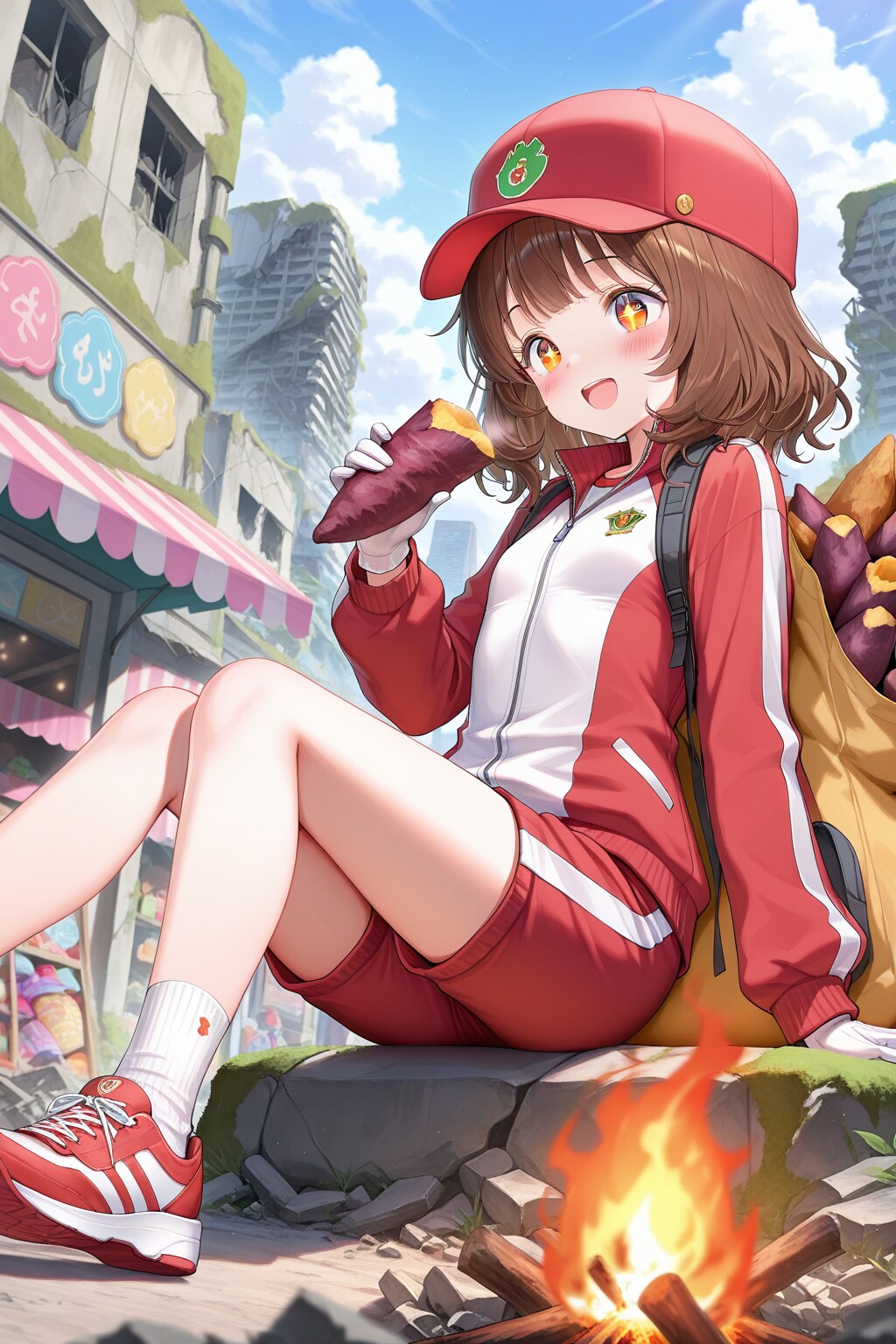 うちの子たちで芋