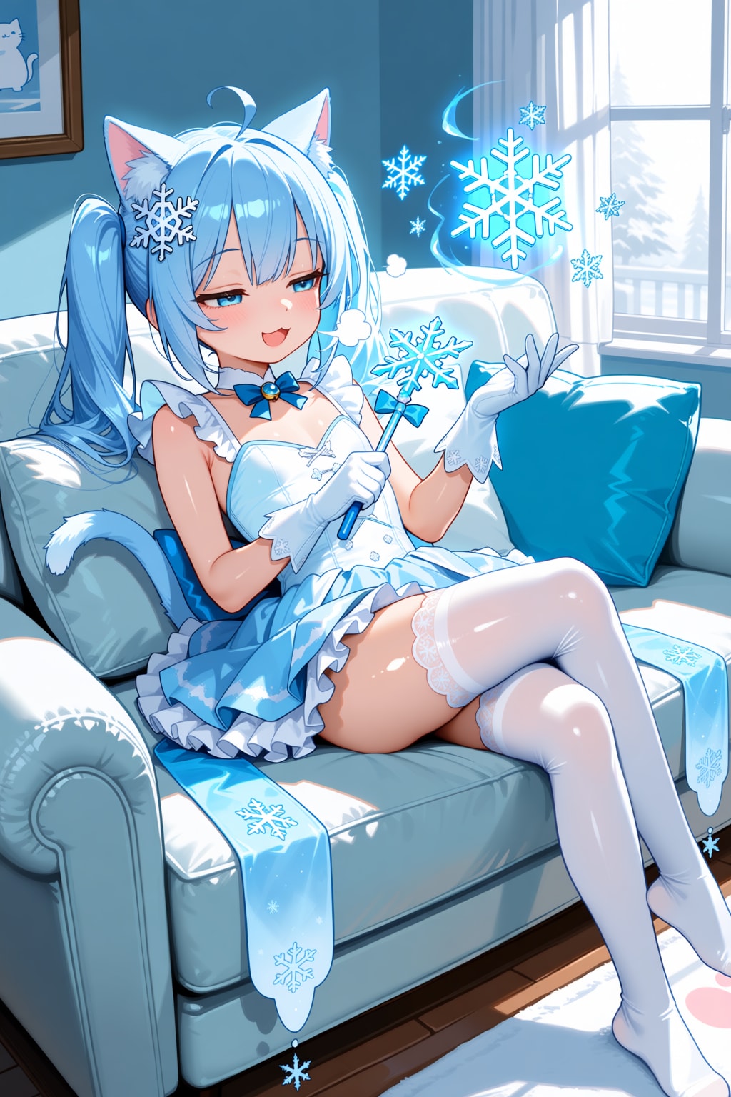 セルフ冷房ネコミミ魔法少女