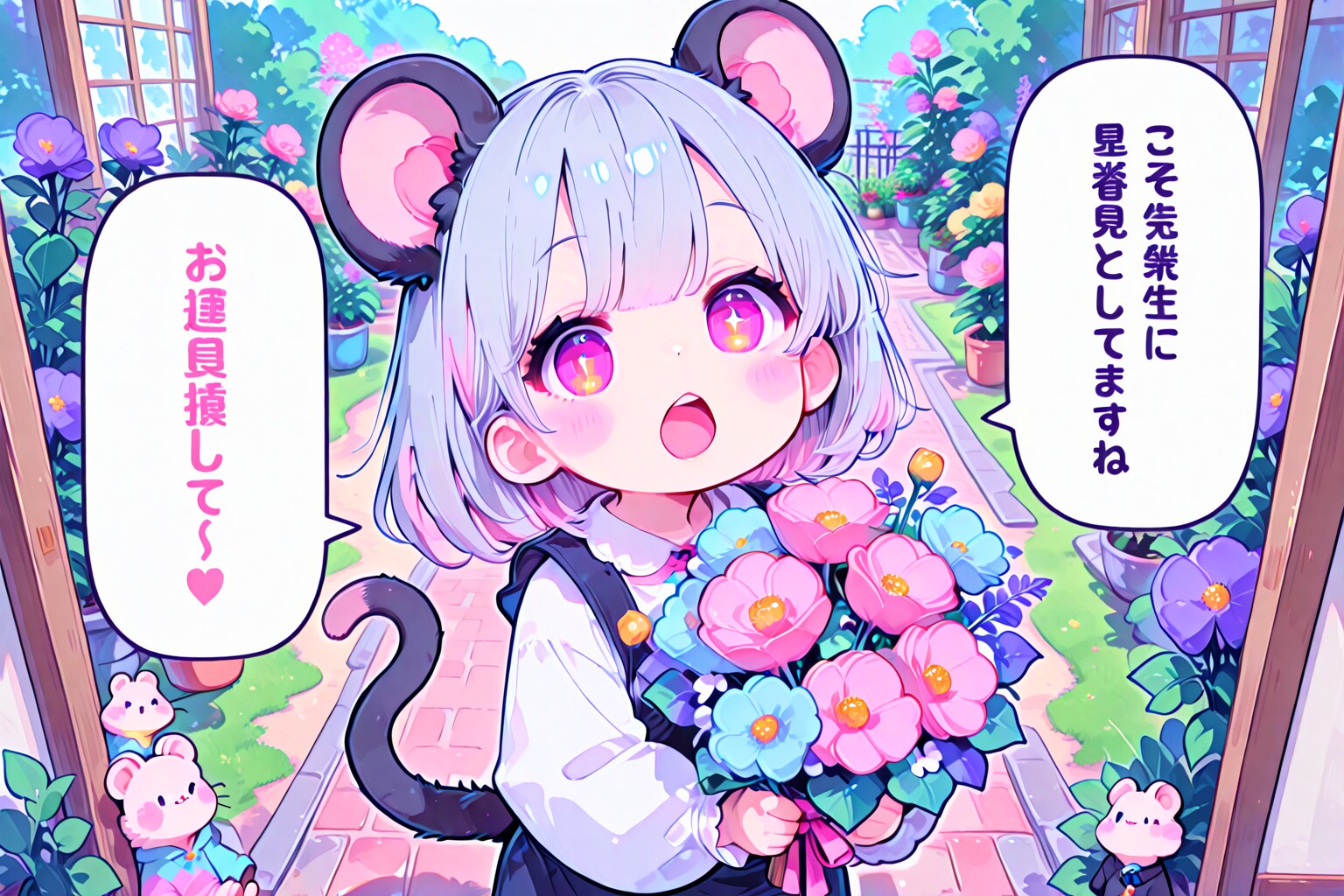 ８月７日は話す日、花の日