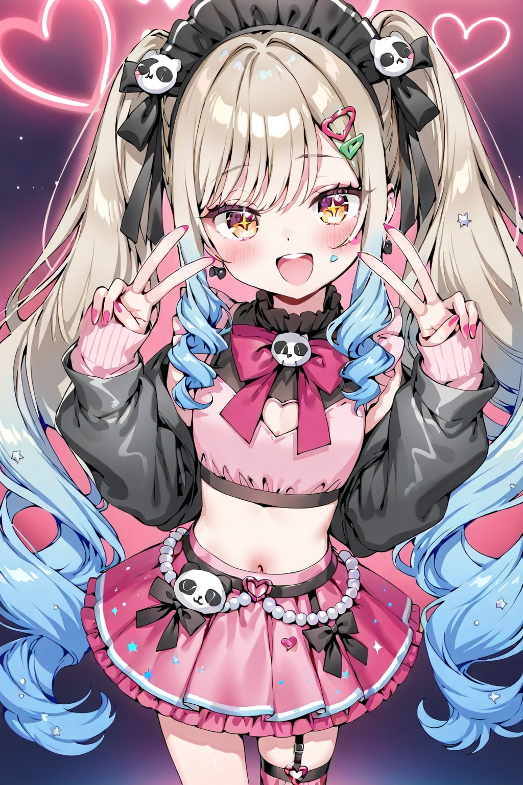 ダブルピース | の人気AIイラスト・グラビア