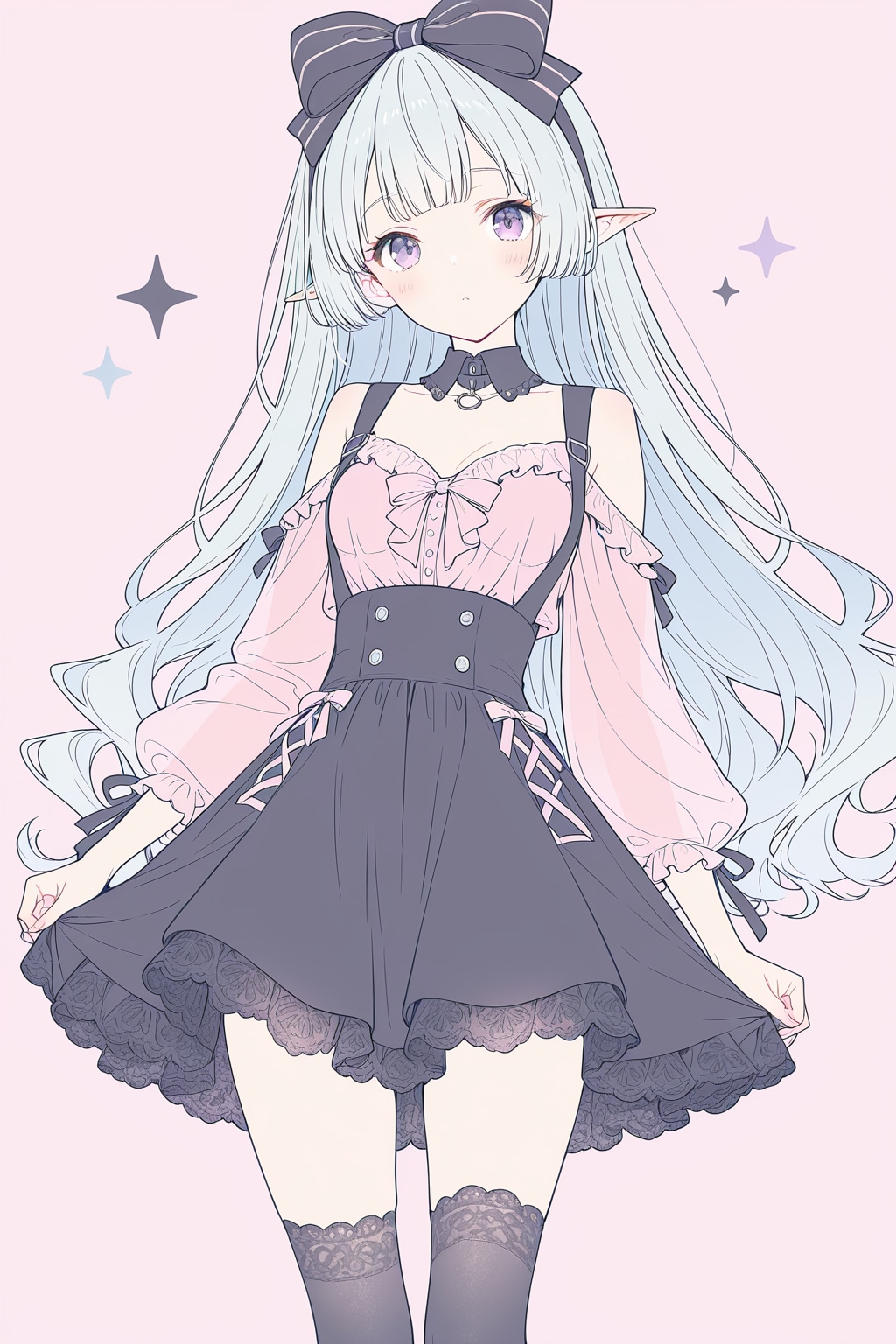 地雷系 | の人気AIイラスト・グラビア