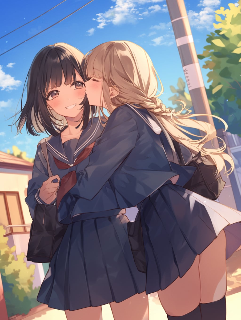 キスしたい二人のJK130