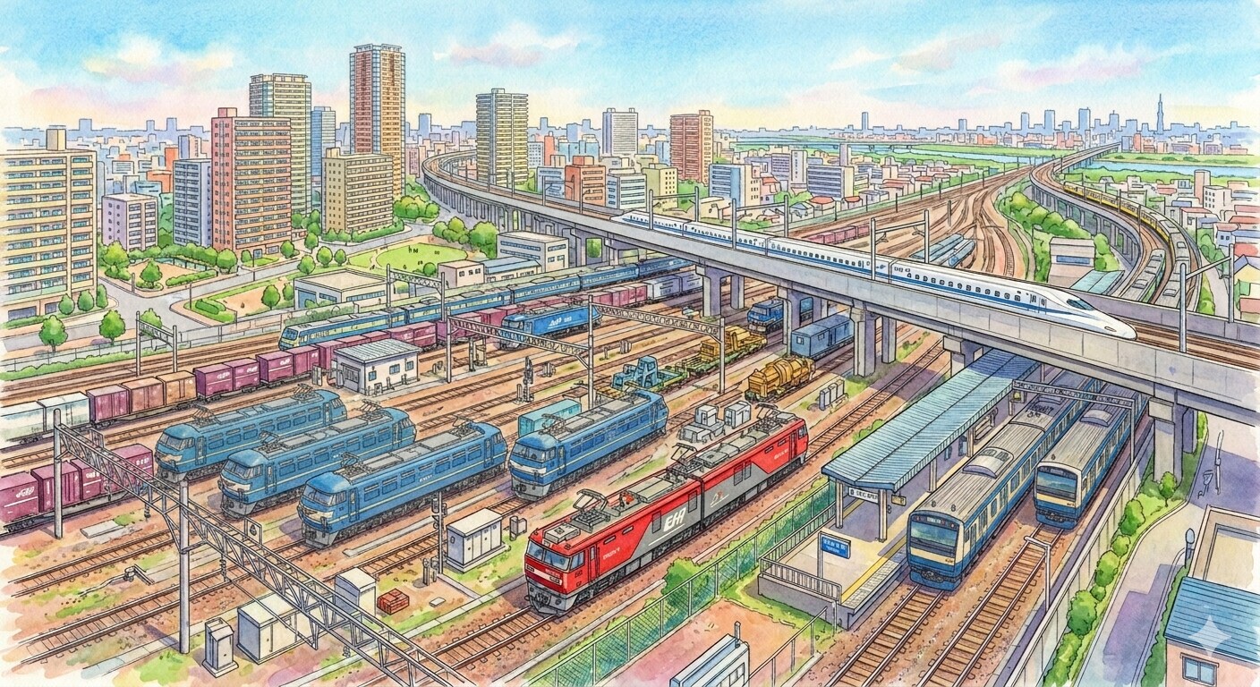 令和鉄道景色 | の人気AIイラスト・グラビア