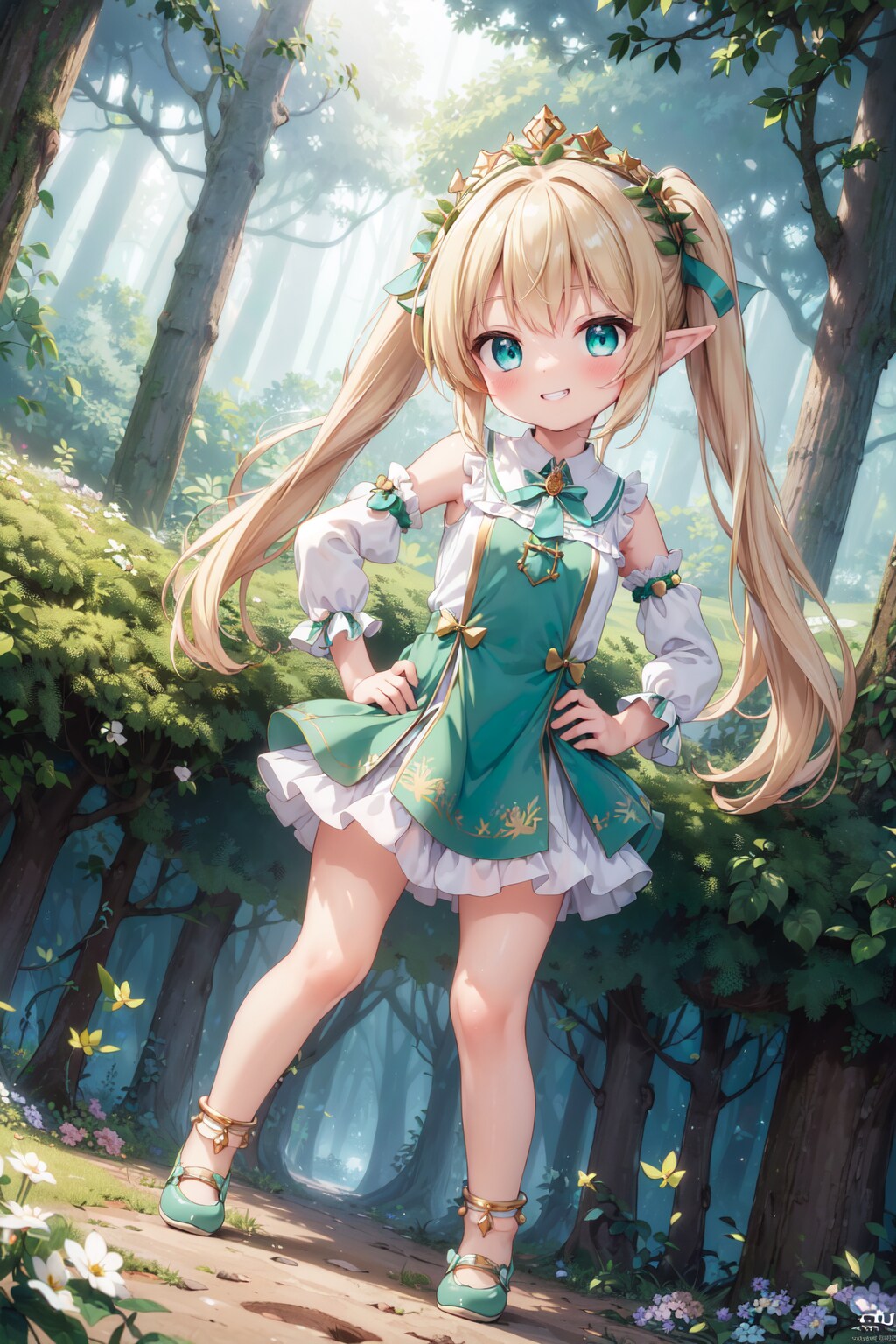 エルフの女の子