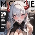 魔王さま、エロ雑誌の表紙を飾る２ 4枚目