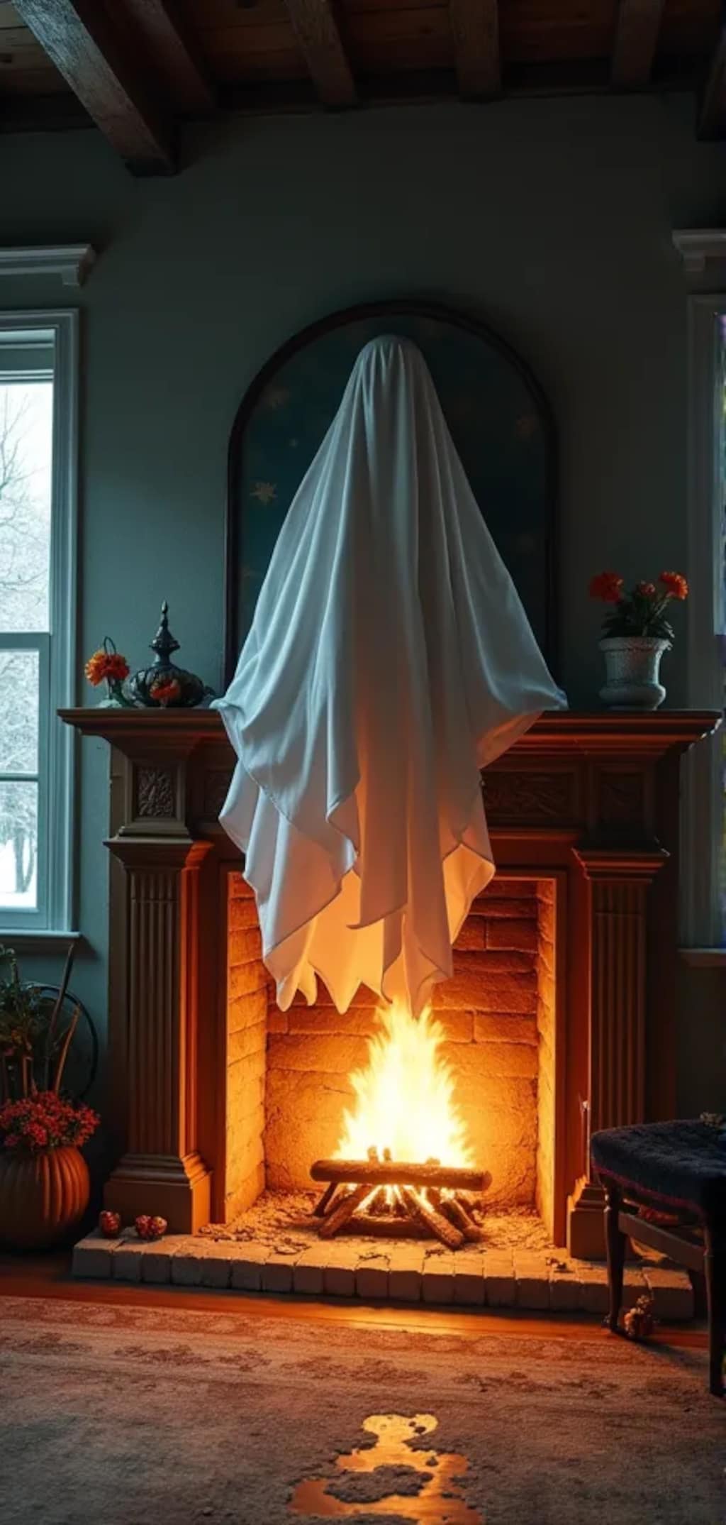 ハロウィン好きのゴースト