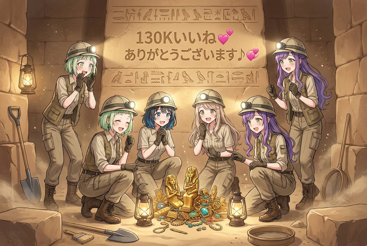 130Kいいね💓ありがとうございます！！