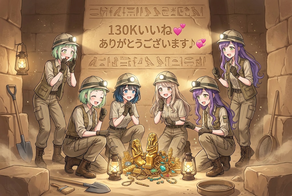 130Kいいね💓ありがとうございます！！
