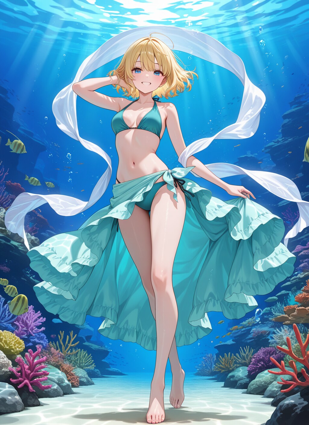水中散歩