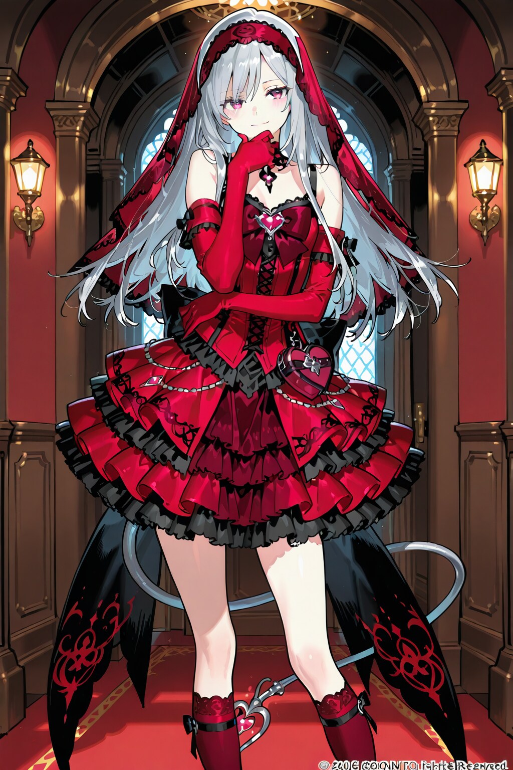 赤ゴスの魔法少女 | の人気AIイラスト・グラビア