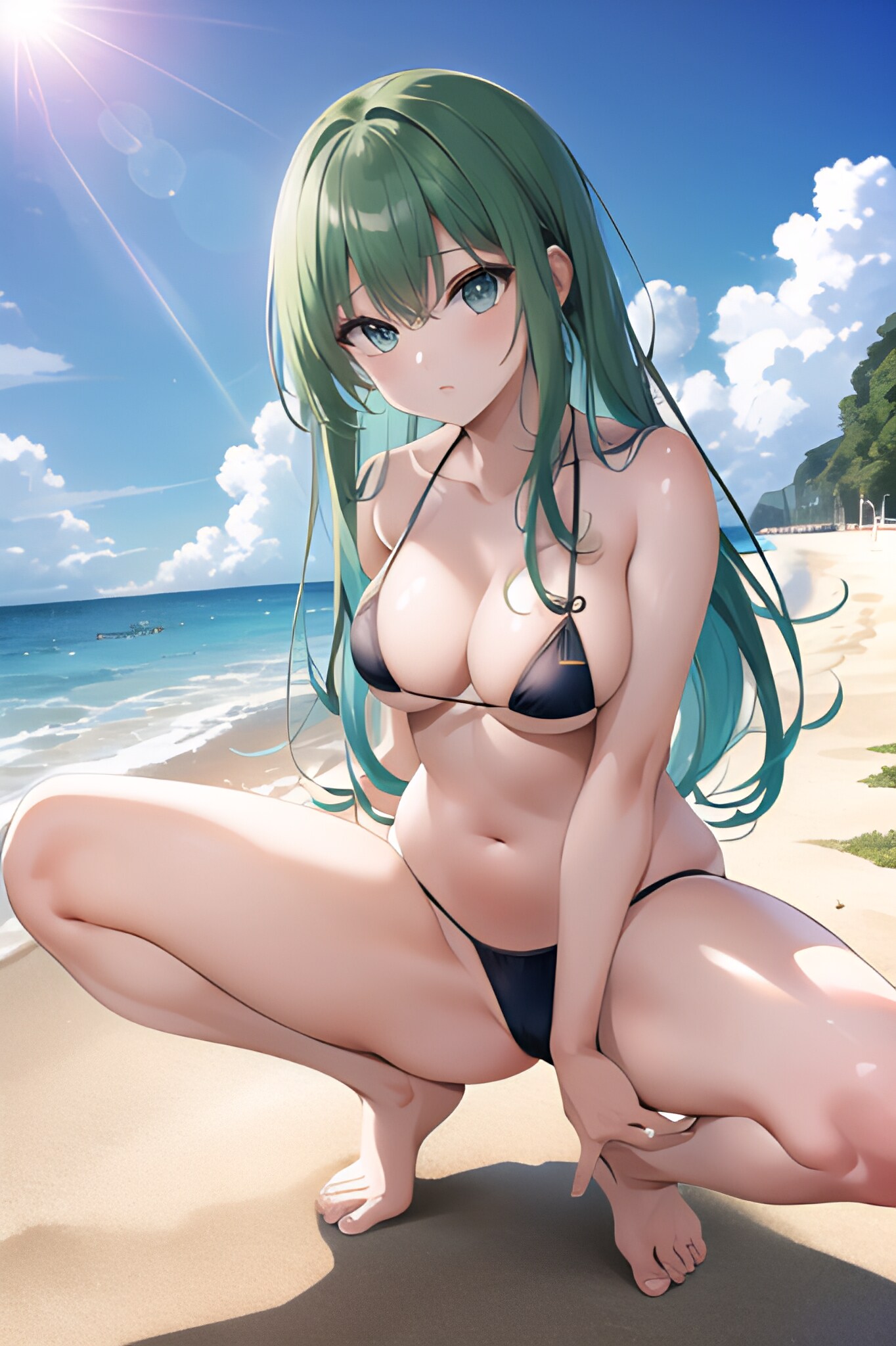 ちょっと水着攻めすぎたかな？