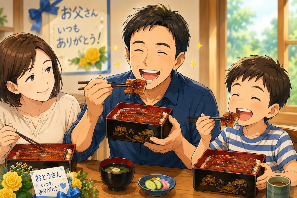 [今日は何の日 6/21] 父の日はうなぎの日