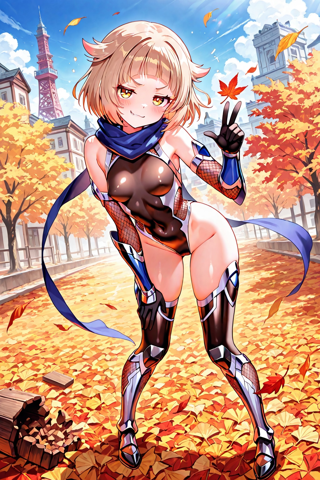 対魔忍と秋の昼