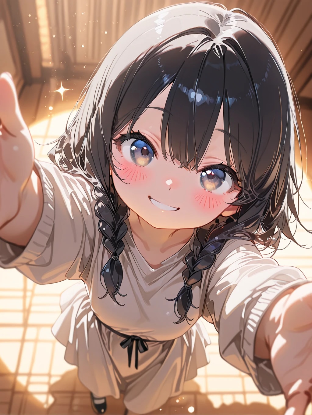 「ねぇ、抱っこ！」