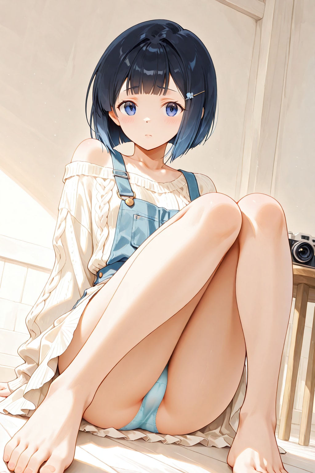 んー…