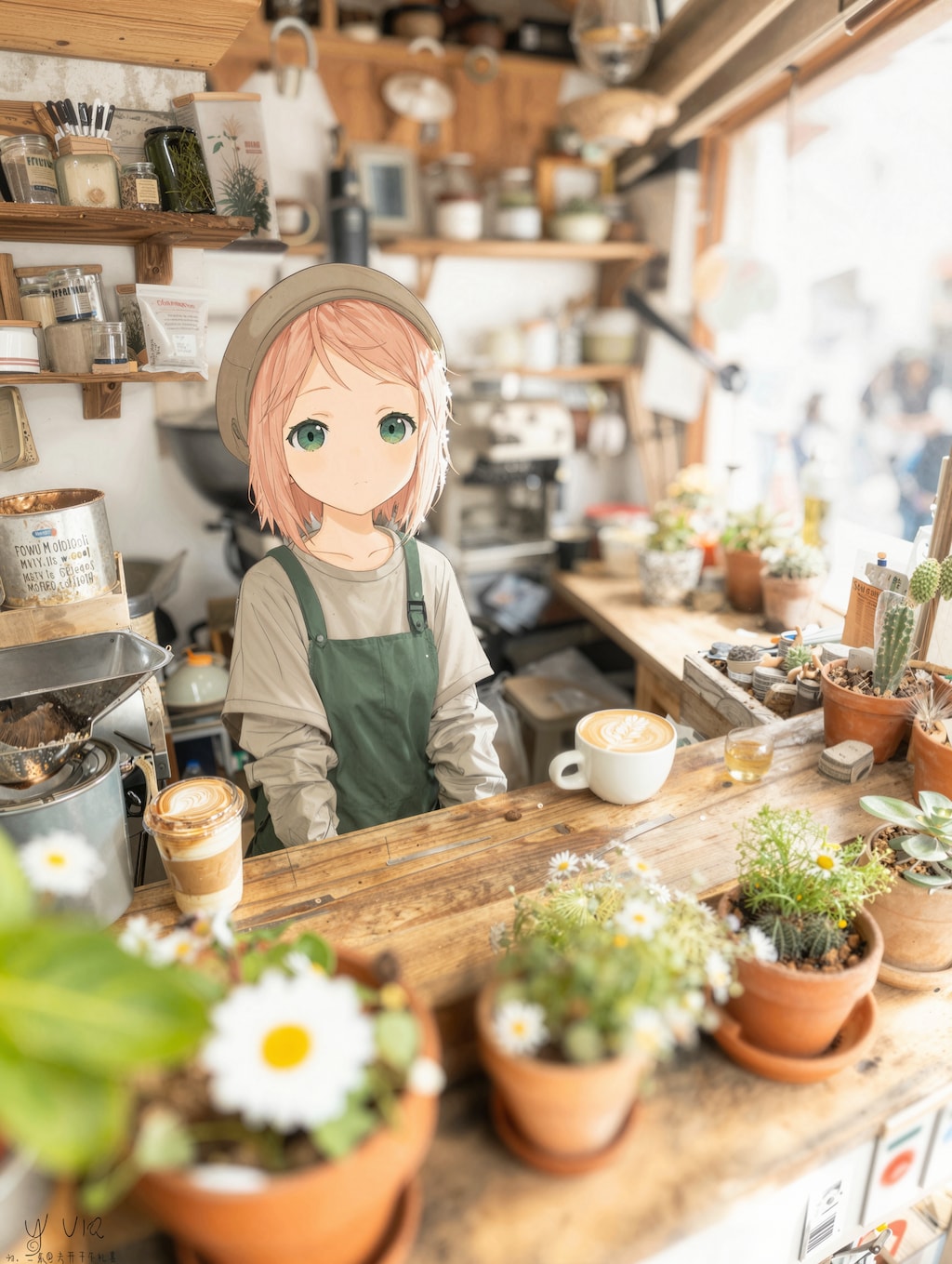 カフェでお待ちしてます