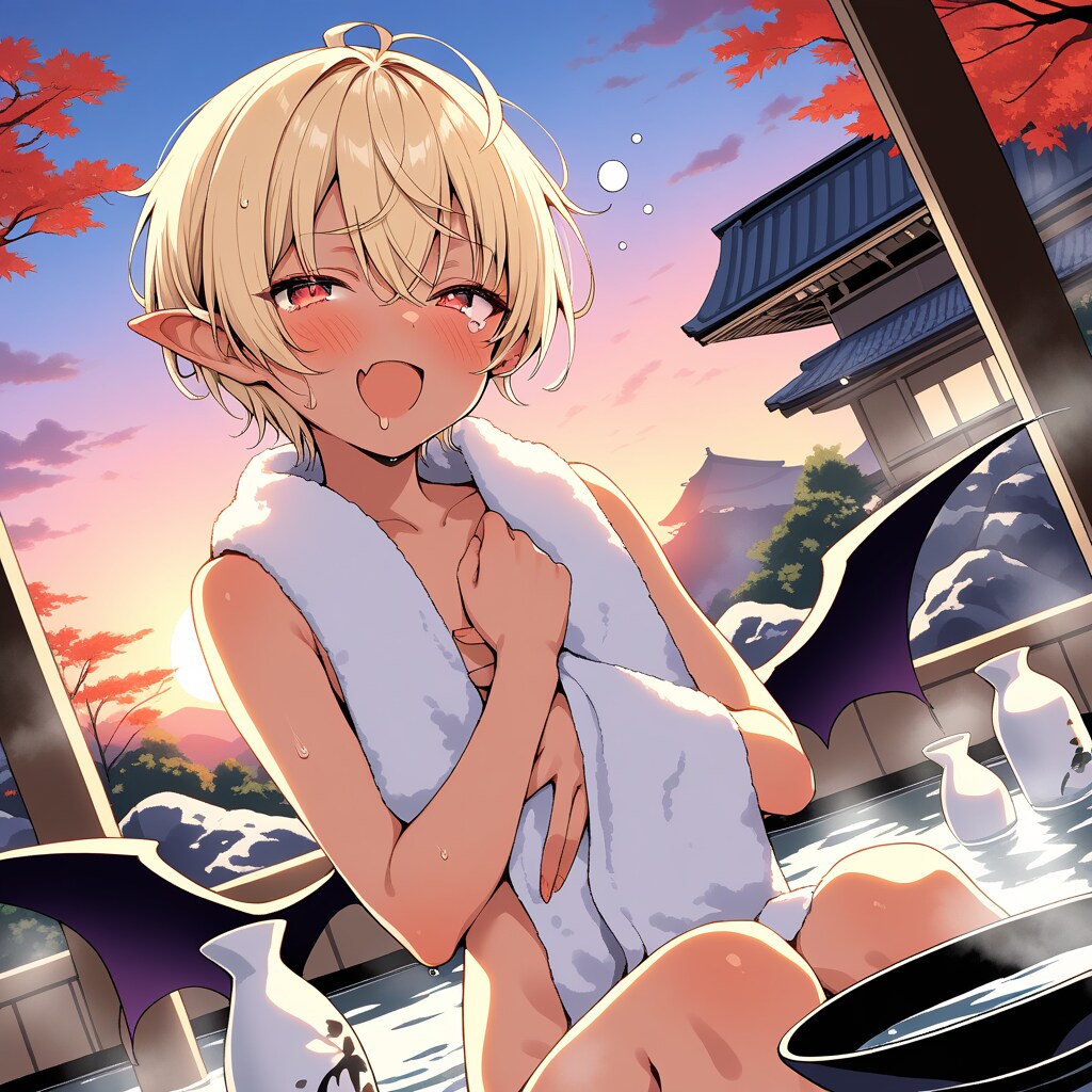 酔いどれ温泉吸血鬼娘