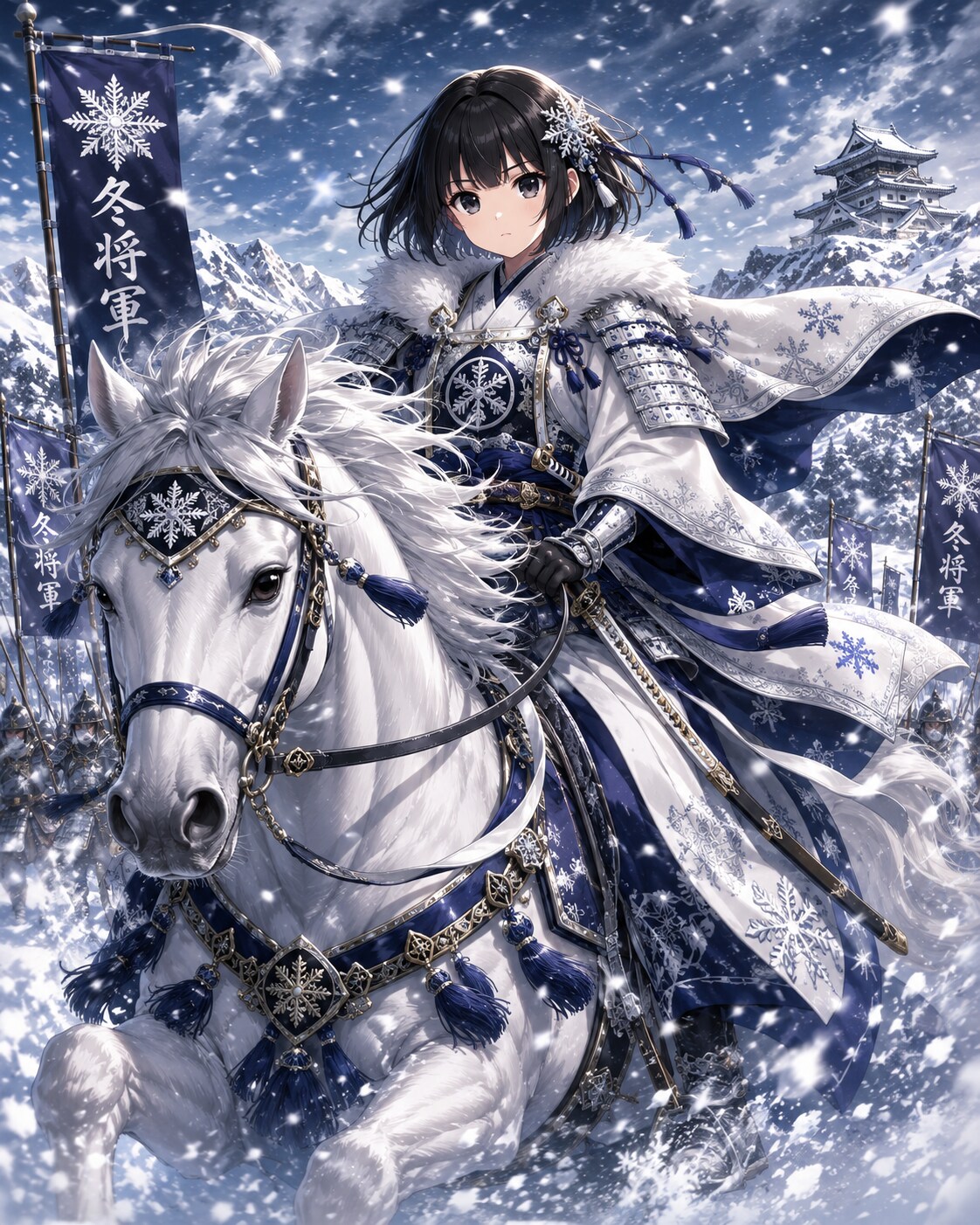 冬将軍の女の子
