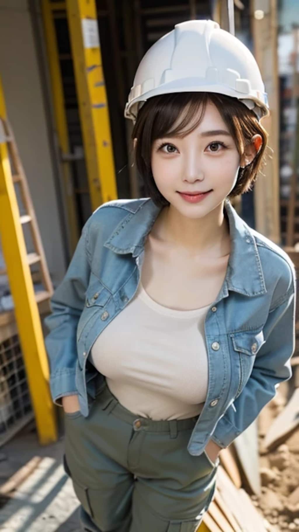 ガテン系の…。