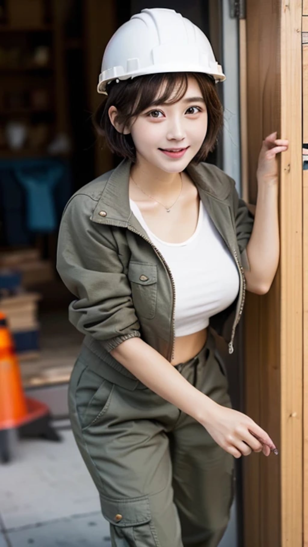 ガテン系の…。