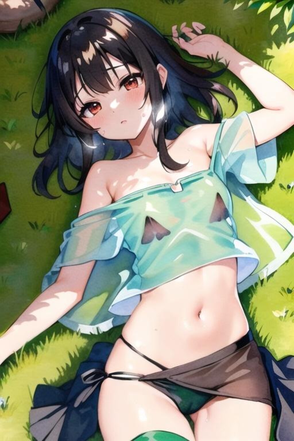 気持ちいいめぐみん（森林浴）