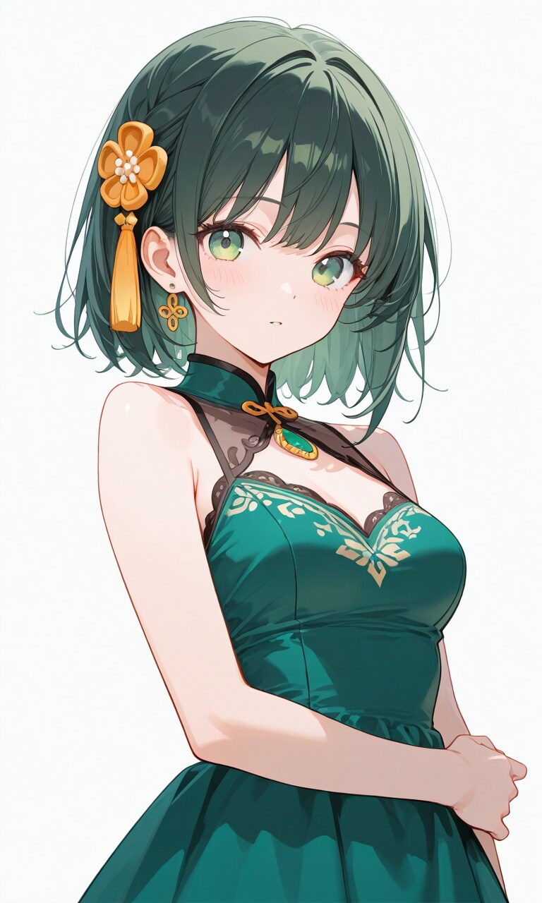 チャイナドレス３ | の人気AIイラスト・グラビア