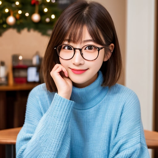 眼鏡っ娘（29251216c） | の人気AIイラスト・グラビア