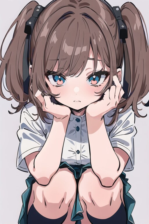 女の子と手