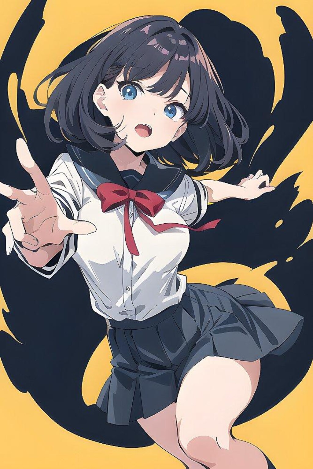 女の子と手