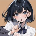 女の子と手 6枚目