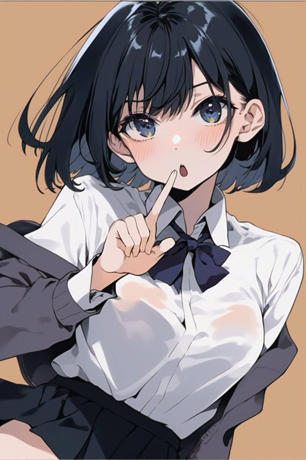女の子と手
