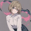 女の子と手 2枚目